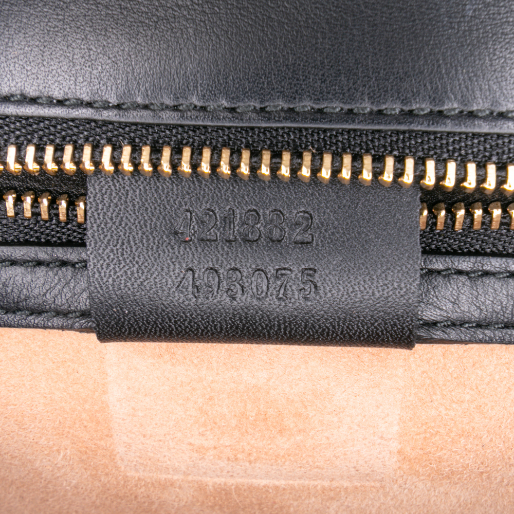 Pre-Loved Gucci Small Canvas Brocade Sylvie Satchel - Picture 6 of 11